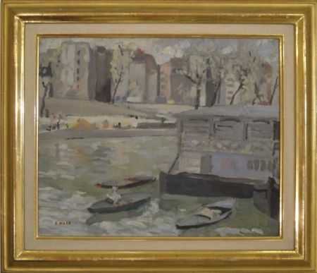 Non Tecnico Holy - Paris, Kanal mit Bateaux-Lavoir