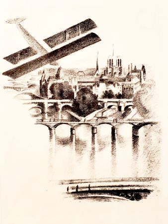 Litografia Delaunay - Paris (Les Ponts et Notre-Dame)