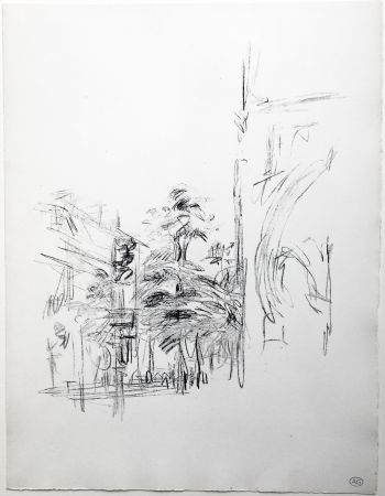 Litografia Giacometti - PARIS SANS FIN (de la suite 