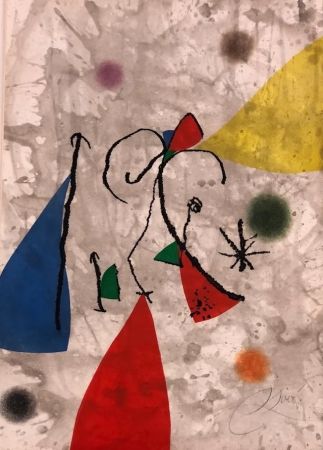 Incisione Miró - Passage De L' Egyptienne, 10