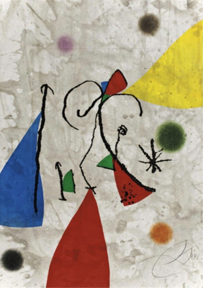 Incisione Miró - Passage De L'Egyptienne, 10
