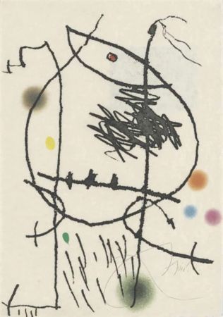 Incisione Miró - Passage De L'Egyptienne 3