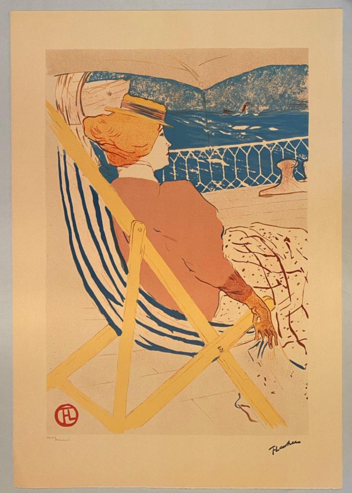 Litografia Toulouse-Lautrec - Passagère du 54