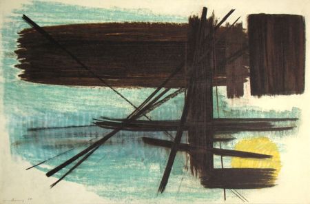 Litografia Hartung - Pastel P. 1950 - 3