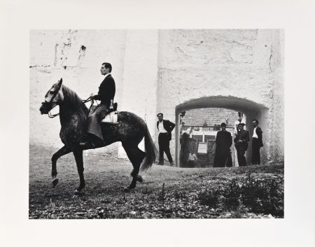 Fotografie Català-Roca - Pati de cavalls, 1957