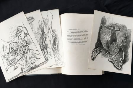 Libro Illustrato Ernst - Paul Éluard. CHANSON COMPLÈTE. Avec 4 Lithographies de Max Ernst (1939)