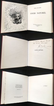 Libro Illustrato Dali - Paul Éluard : COURS NATUREL. Avec une gravure tirée à 15 ex. (1938).