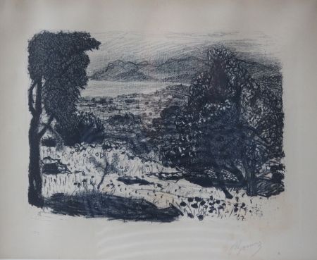 Litografia Bonnard - Paysage du Midi