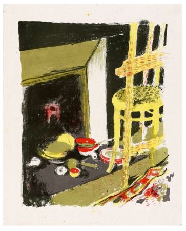 Litografia Vuillard - Paysage et intérieur 11