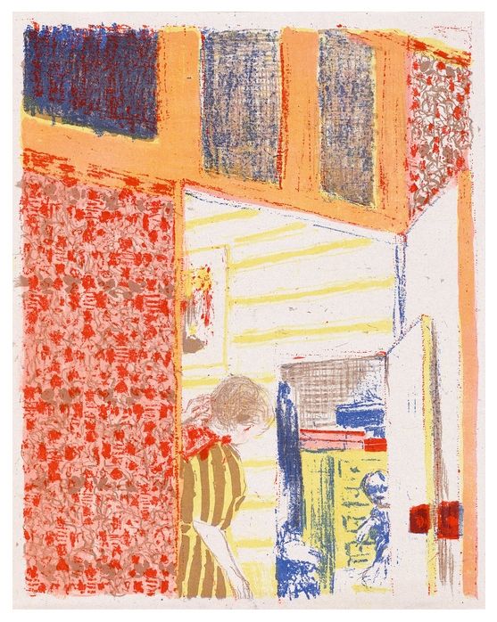 Litografia Vuillard - Paysage et intérieur 5