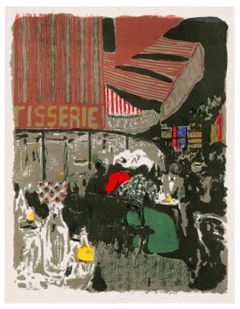 Litografia Vuillard - Paysage et intérieur 9