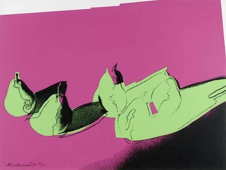 Litografia Warhol - Pears, from 