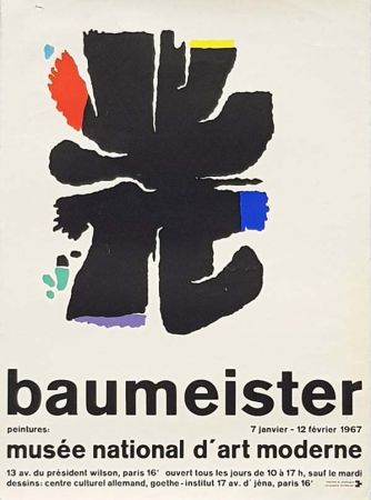 Serigrafia Baumeister - Peintures Musée National D'Art Moderne
