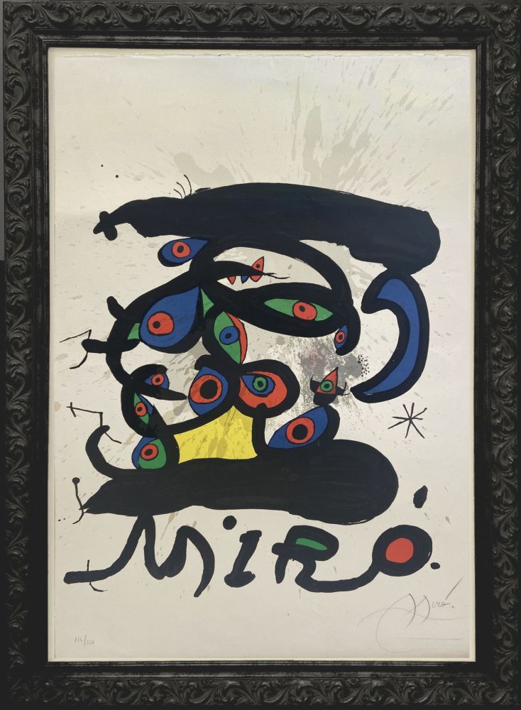 Litografia Miró - Peintures sur Papier, Dessins