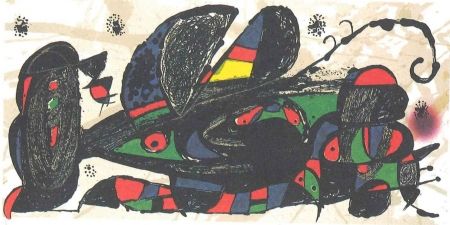 Litografia Miró - Persia