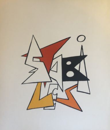 Litografia Calder - Petit stabil