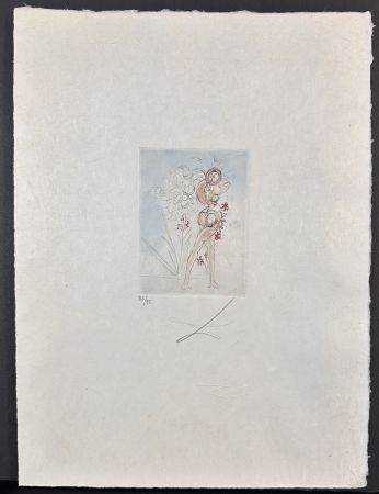 Incisione Dali - Petite Nus (From Apollinaire) J