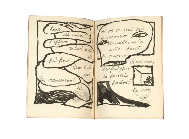Libro Illustrato Alechinsky - Petite poésie pour Pierre Alechinsky