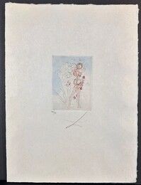 Incisione Dali - Petites Nus (From Apollinaire) J