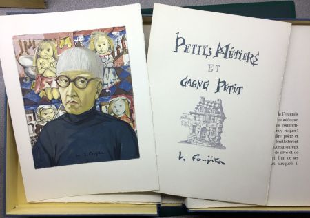 Libro Illustrato Foujita - PETITS MÉTIERS ET GAGNE-PETIT (1960)