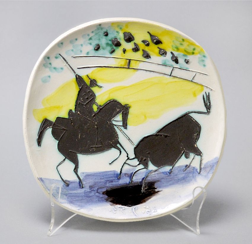 Ceramica Picasso - Picador and Bull, 1953