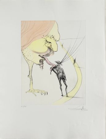 Acquaforte Dali - Picasso: A Ticket for Glory