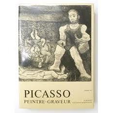 Libro Illustrato Picasso -  Picasso Peintre-Graveur. Tome VI. Catalogue raisonné de l'oeuvre gravé et lithographié et des monotypes. 1966 - 1968. 