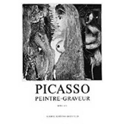 Libro Illustrato Picasso -  Picasso Peintre-Graveur. Tome VII. Catalogue raisonné de l'oeuvre gravé et lithographié et des monotypes. 1969 - 1972.