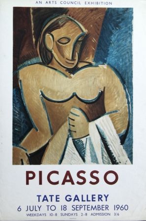 Litografia Picasso - Picasso Tate Gallery 1960