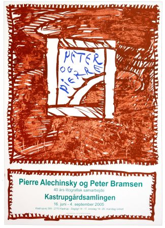 Manifesti Alechinsky - Pierre Alechinsky og Peter Bramsen, 40 års lithographisk samarbejde