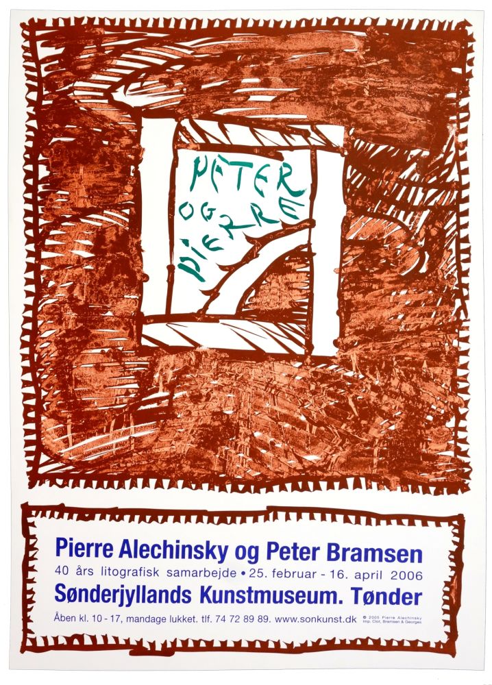 Manifesti Alechinsky - Pierre Alechinsky og Peter Bramsen, Sønderjylland Kunstmuseum. Tønder