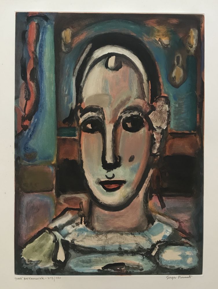 Acquaforte E Acquatinta Rouault - Pierrot