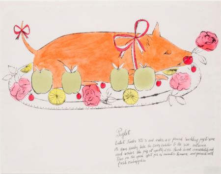 Multiplo Warhol - Piglet (from Wild Raspberries) (F. & S. IV.134A)