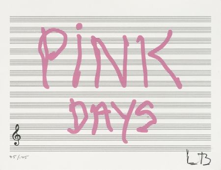 Serigrafia Bourgeois - Pink Days