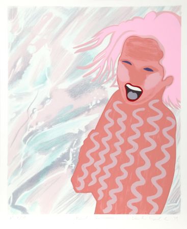 Serigrafia Kogelnik - Pink Swim