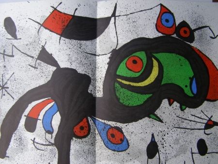 Litografia Miró - PINTURAS SOBRE PAPEL