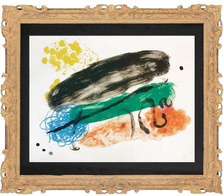 Litografia Miró - PLATE 16 (AUS: ALBUM 19) 