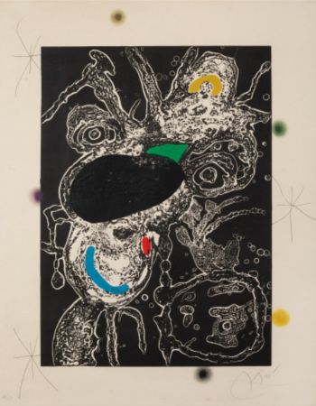 Acquaforte E Acquatinta Miró - Plate III from Espriu-Miró