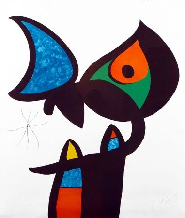 Acquaforte E Acquatinta Miró - Plate VI from Espriu – Miró