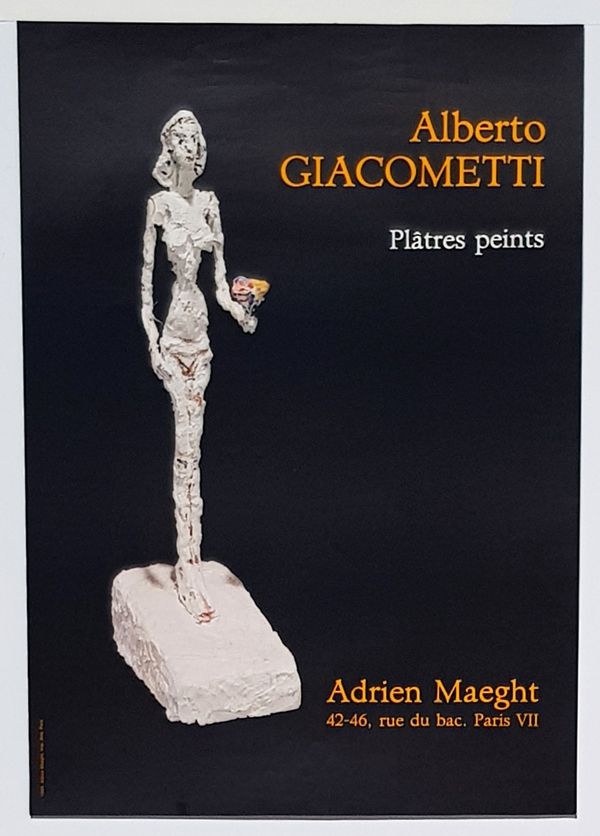 Manifesti Giacometti - Platres Peints