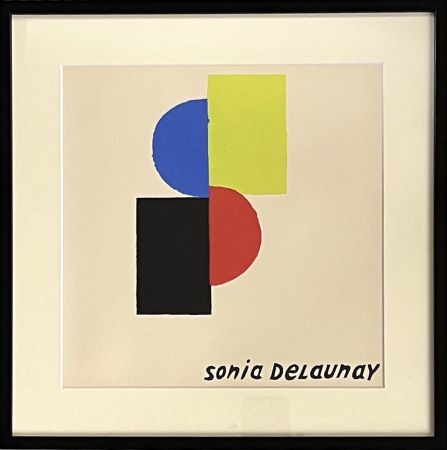 Non Tecnico Delaunay - Pochoir 4 couleurs