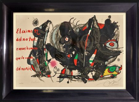 Litografia Miró - Poemas Para Mirar
