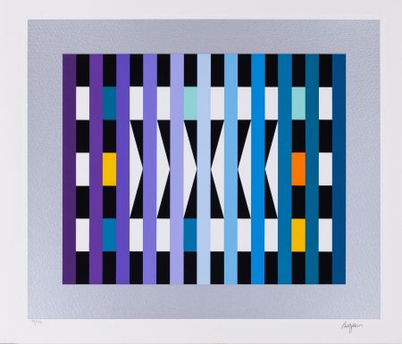 Serigrafia Agam - Pointed Rhythm II