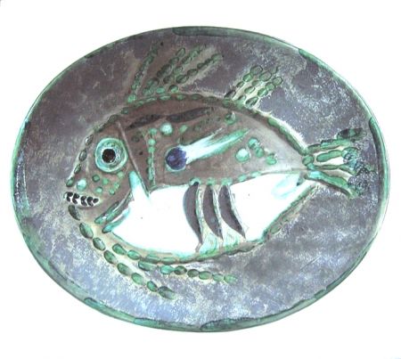 Ceramica Picasso - Poisson chiné