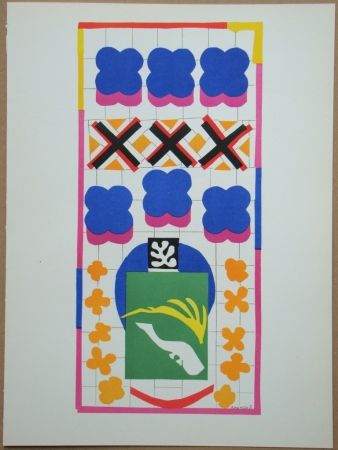 Litografia Matisse - Poissons Chinois