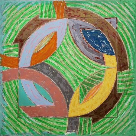 Litografia Stella - Polar Co-Ordinates IV