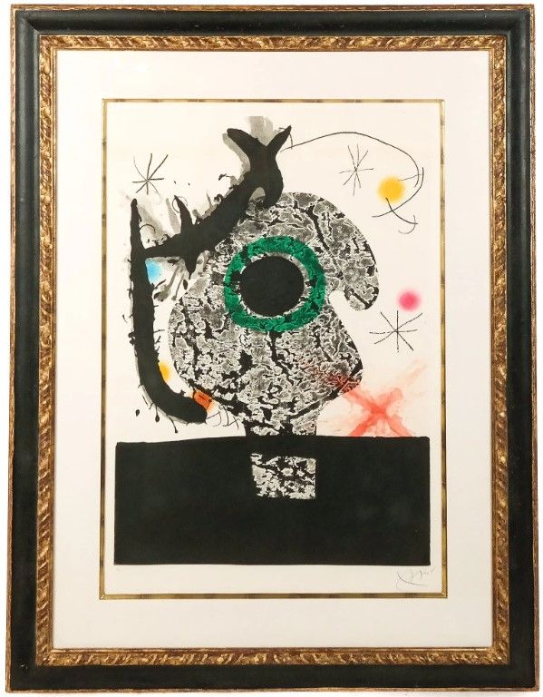 Acquatinta Miró - Polypheme