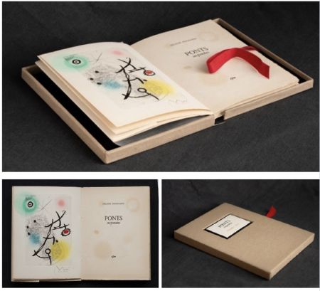 Libro Illustrato Miró - PONTS SUSPENDUS