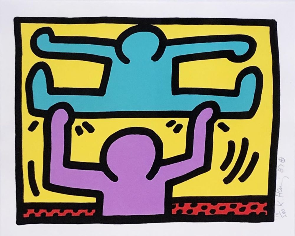 Serigrafia Haring - Pop Shop I (D)