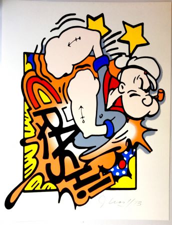 Serigrafia Crash - Popeye